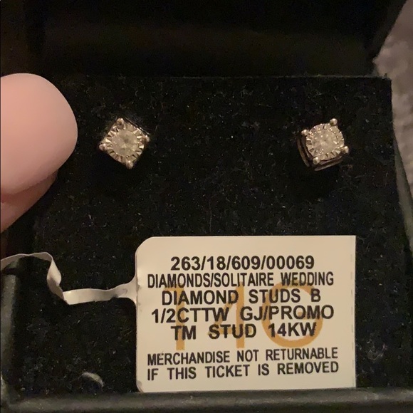 R. H. Macy & Co. Jewelry - Diamond stud earrings